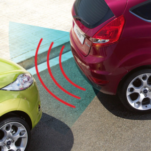 Xvision (SCC)* Zadnji parkirni senzorji, 4 kosi mat črne barve